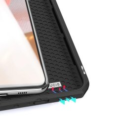 HURTEL Etui ovitek Skin Pro Bookcase Skin X za Samsung Galaxy A72 4G črn
