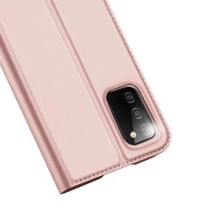 HURTEL Etui ovitek Skin Pro Bookcase za Samsung Galaxy A02s EU roza