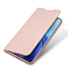 HURTEL Etui ovitek Skin Pro Bookcase za Xiaomi Redmi Note 9T 5G roza