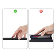 HURTEL Etui ovitek Skin Pro Bookcase Skin X za Samsung Galaxy A02s EU črn