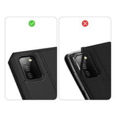 HURTEL Etui ovitek Skin Pro Bookcase Skin X za Samsung Galaxy A02s EU črn
