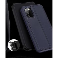 HURTEL Etui ovitek Skin Pro Bookcase Skin X za Samsung Galaxy A02s EU črn