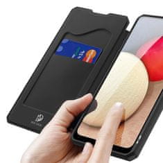 HURTEL Etui ovitek Skin Pro Bookcase Skin X za Samsung Galaxy A02s EU črn