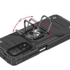HURTEL Etui ovitek robusten Ring Armor za Samsung Galaxy A22 4G črn