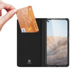 HURTEL Etui ovitek Skin Pro Bookcase za Google Pixel 5a črn