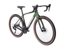 RINOS Sandman4.0 Carbon gravel kolo za cross country Shimano GRX400 Kros kolo karbon gramozno kolo iz ogljikovih vlaken, vojaško zelena, 54 "