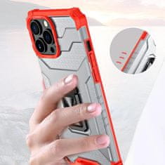 HURTEL Etui ovitek Crystal Ring Armor za iPhone 12 mini črn
