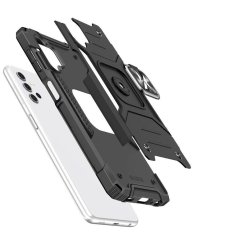 HURTEL Etui ovitek robusten Ring Armor za Samsung Galaxy A33 5G črn