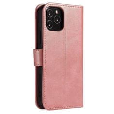 HURTEL Magnetni etui ovitek s stojalom za Samsung Galaxy A03s (166.5) roza