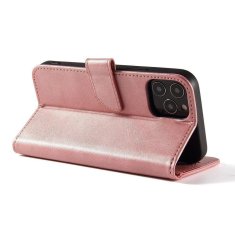 HURTEL Magnetni etui ovitek s stojalom za Samsung Galaxy A03s (166.5) roza