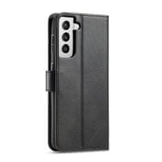 HURTEL Magnetni etui ovitek s stojalom za Samsung Galaxy S22 Ultra črn