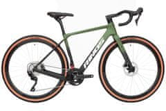 RINOS Sandman4.0 Carbon gravel kolo za cross country Shimano GRX400 Kros kolo karbon gramozno kolo iz ogljikovih vlaken, vojaško zelena, 54 "