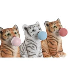 DKD Home Decor Dekorativna figura DKD Home Decor 13,5 x 11 x 15 cm Mačka iz smole (3 enote)