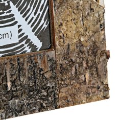 DKD Home Decor Fotoramček DKD Home Decor S3015130 Trunk Crystal Wood Brown Moutain (16 x 1 x 21 cm)