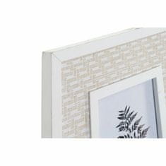 DKD Home Decor Foto okvir DKD Home Decor S3021573 Crystal Beige Wood White Boho (21,5 x 1,8 x 26,5 cm)