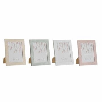 DKD Home Decor Foto okvir DKD Home Decor Urban Crystal Beige Pink White Green PS (19,5 x 2 x 24,5 cm) (4 enote)