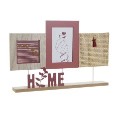 DKD Home Decor Foto okvir DKD Home Decor Home Wood Crystal Natural MDF Wood (42 x 5 x 27 cm)