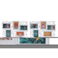 DKD Home Decor Foto okvir DKD Home Decor Crystal White PP Urban (52,5 x 2 x 35 cm) (2 enoti)