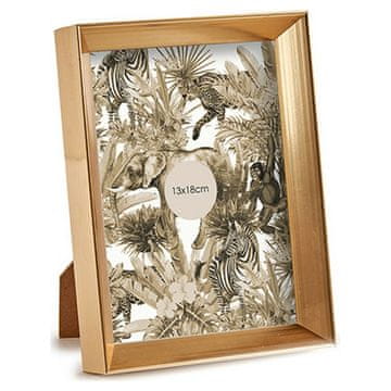 Gift Decor Foto okvir Zlati 15,3 x 3,3 x 20,3 cm Plastično steklo (13 x 18 cm)