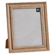 Gift Decor Foto okvir Baker 26 x 2 x 31 cm Kristalni les Rjava plastika