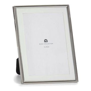 Gift Decor Foto okvir Silver 12 x 19,5 x 15,5 cm Crystal Steel (13 x 18 cm)