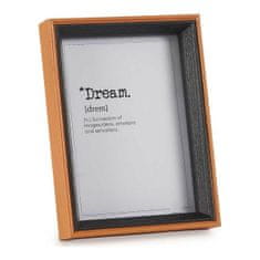 Gift Decor Fotografski okvir 13 x 18 cm Črno rjav kristal MDF les