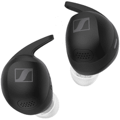 Sennheiser Momentum Sport brezžične slušalke, True Wireless, črne