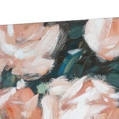 BigBuy Slikanje z oljem Vrtnice Borovnica (80 X 4 x 100 cm)