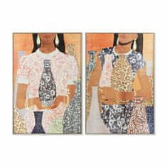 DKD Home Decor Slika DKD Home Decor Lady 83 x 4,5 x 123 cm Moderno (2 enoti)