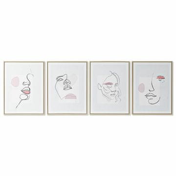 DKD Home Decor Slikarstvo DKD Home Decor S3018011 Obraz (45 x 2,5 x 60 cm) (4 enote)