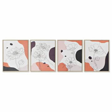 DKD Home Decor Slikarstvo DKD Home Decor S3018016 Abstract (40 x 2,5 x 50 cm) (4 enote)