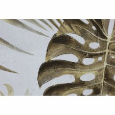 DKD Home Decor Slika DKD Home Decor 80 x 2,8 x 80 cm Tropski list rastline (4 kosi)