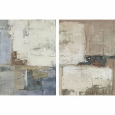 DKD Home Decor Slika DKD Home Decor 90 x 2,4 x 120 cm Abstract Modern (2 enoti)