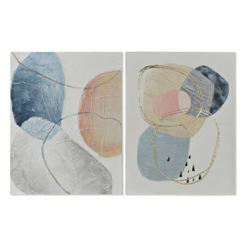 DKD Home Decor Slika DKD Home Decor Abstract 60 x 3 x 80 cm Modern (2 enoti)