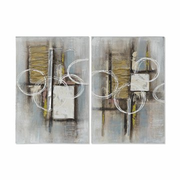 DKD Home Decor Slika DKD Home Decor Abstract Modern (60 x 3 x 40 cm) (2 enoti)