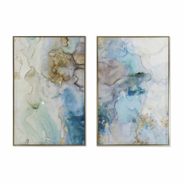 DKD Home Decor Slika DKD Home Decor Abstract Modern Lacquered 60 x 3 x 90 cm (2 enoti)