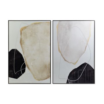 DKD Home Decor Slika DKD Home Decor Abstract 80 x 4 x 120 cm Modern (2 enoti)