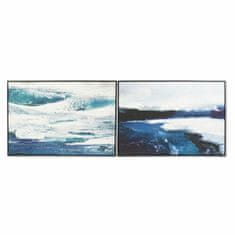 DKD Home Decor Slika DKD Home Decor Morje in ocean 122,5 x 4,5 x 83 cm (2 enoti)