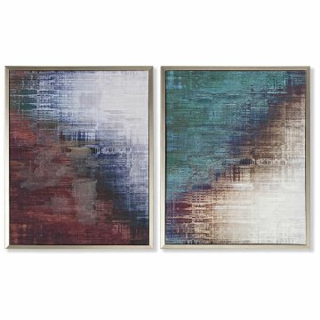 DKD Home Decor Slikarstvo DKD Home Decor Abstract (43 x 2,5 x 53 cm) (2 enoti)