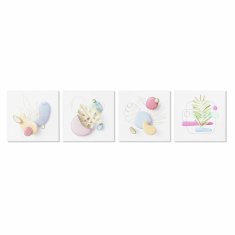 DKD Home Decor Slika DKD Home Decor Modern (40 x 1,8 x 40 cm) (4 enote)