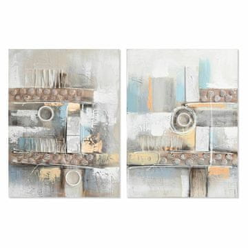 DKD Home Decor Slika DKD Home Decor Abstract Modern (60 x 3 x 80 cm) (2 enoti)