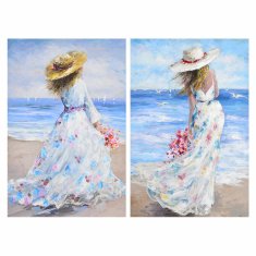 DKD Home Decor Slika DKD Home Decor 80 x 3 x 120 cm Sredozemlje (2 enoti)