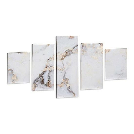Gift Decor Slikarsko platno Marble White (5 kosov)
