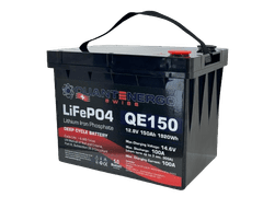 QUANTENERGO Solarni LiFePo4 baterijski hranilnik, Solarna baterija, akomulator - Litium, 12V, 150 Ah za avtodome in plovila