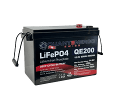 Solarni LiFePo4 baterijski hranilnik, Solarna baterija, akomulator - Litium, 12V, 200 Ah za avtodome in plovila