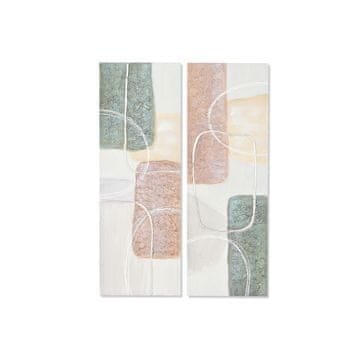 DKD Home Decor Slikarstvo DKD Home Decor Abstract Urban (30 x 3 x 90 cm) (2 enoti)