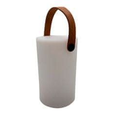 DKD Home Decor Solarna svetilka DKD Home Decor Rjava Polietilen Bela Poliuretan (11 x 11 x 20 cm)