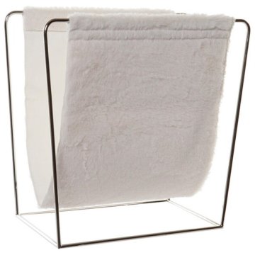 DKD Home Decor Stojalo za revije DKD Home Decor Poliuretan Bombaž Kovina (40 x 20 x 38 cm)