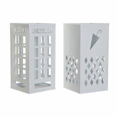 DKD Home Decor Stojalo za dežnike DKD Home Decor Metal White (23 x 23 x 45,4 cm) (2 kosa)