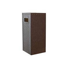 DKD Home Decor Stojalo za dežnike DKD Home Decor Temno rjava PU (21 x 21 x 50 cm)
